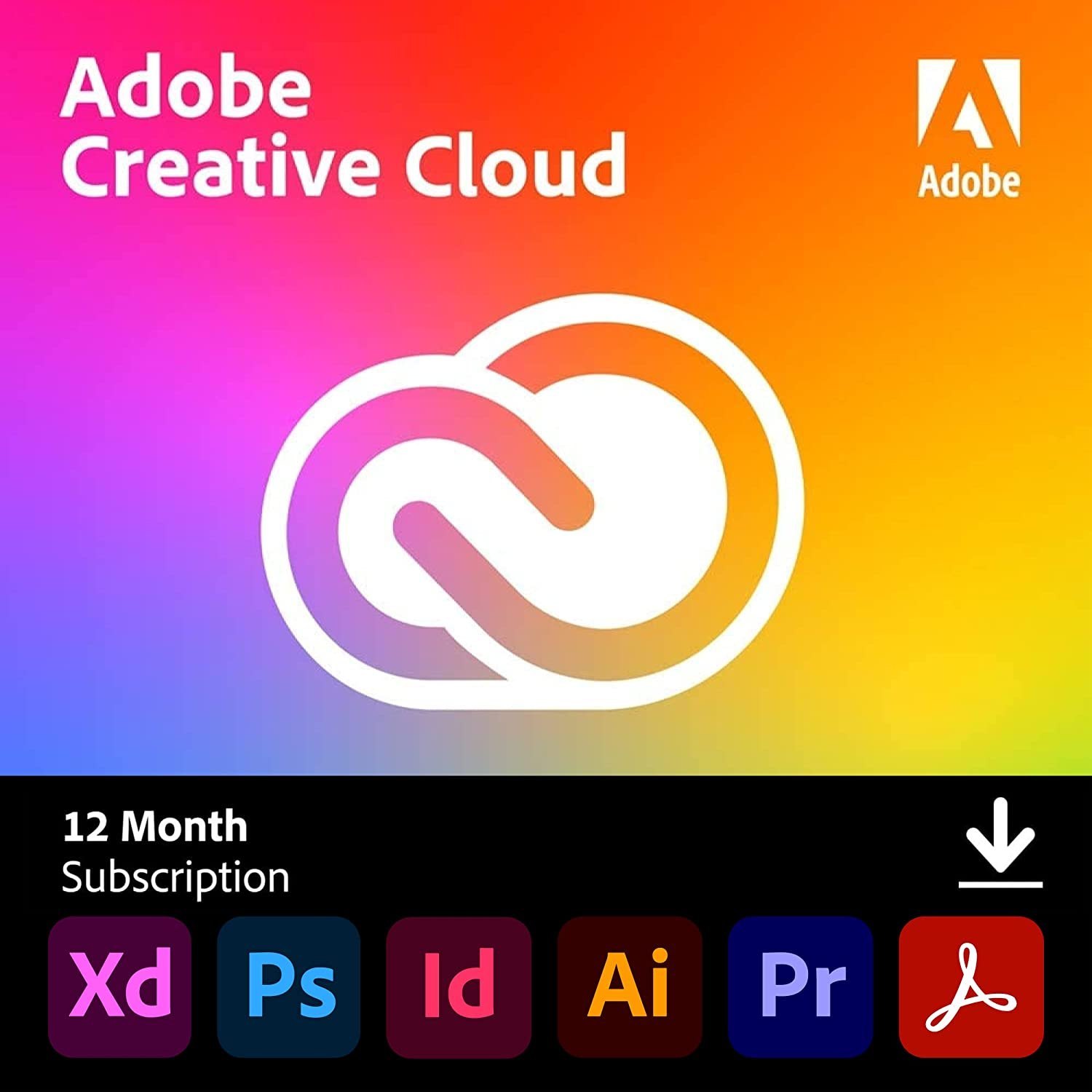 Adobe Creative Cloud 12 Month Subscription
