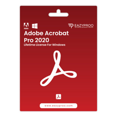Adobe Acrobat Pro 2020 Lifetime License For Windows