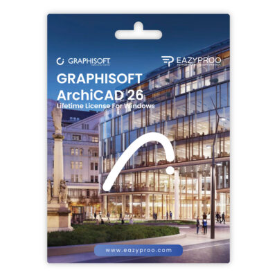 Graphisoft ArchiCad 26 Lifetime License For Windows