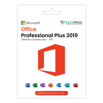 ‎Microsoft Office 2019 Pro Plus – Lifetime License Key – 1PC