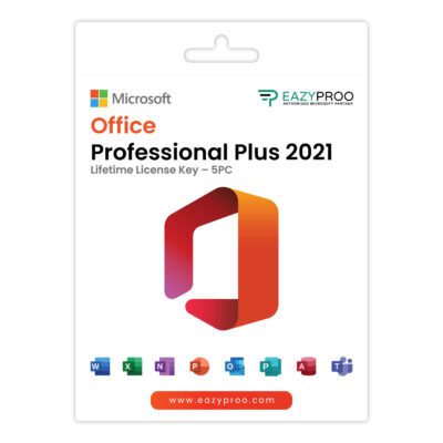 ‎Microsoft Office 2021 Pro Plus – Lifetime License Key – 5PC
