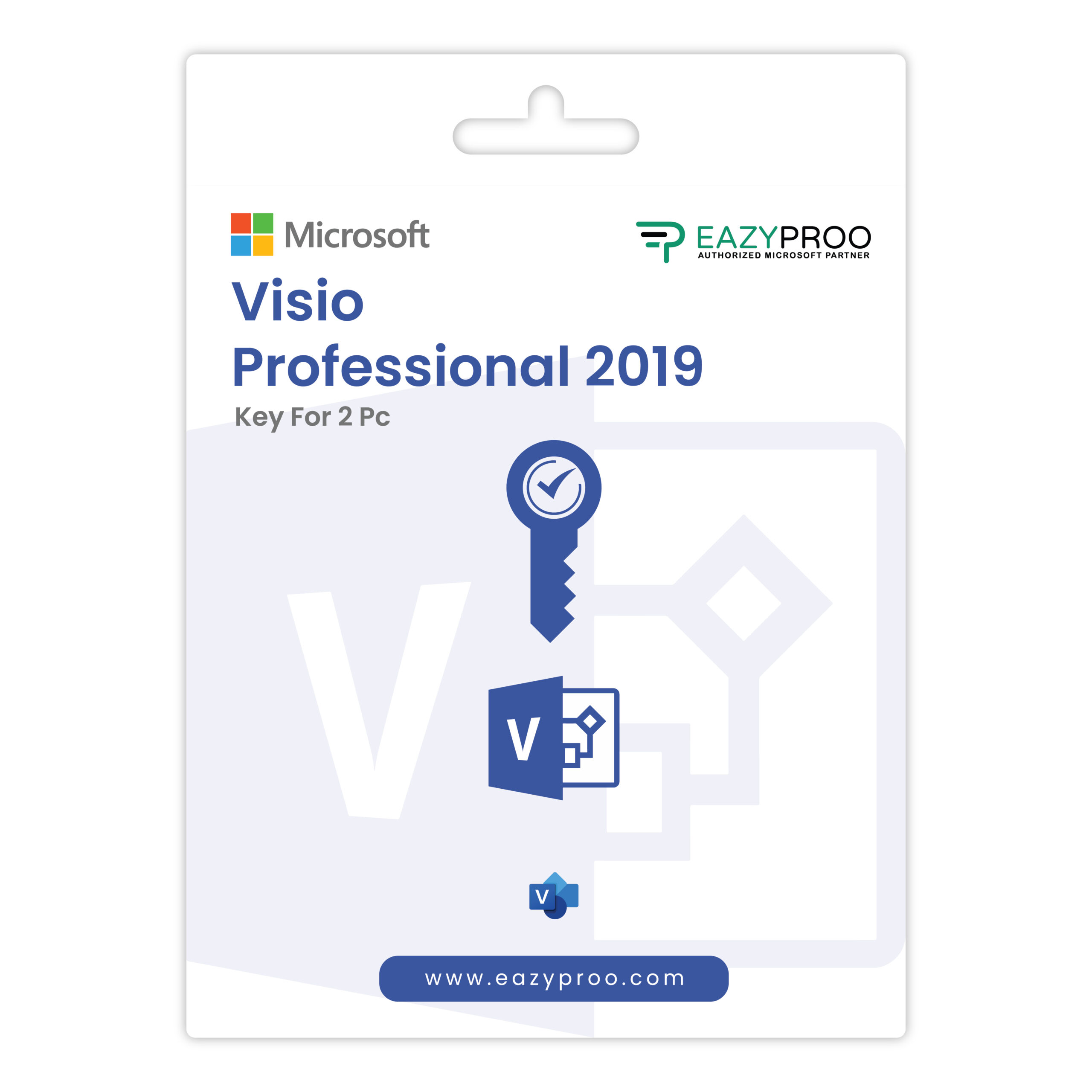 Microsoft Visio 2019 Pro Key For 2 Pc