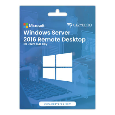 Windows Server 2016 Remote Desktop 50 Users CAL Key