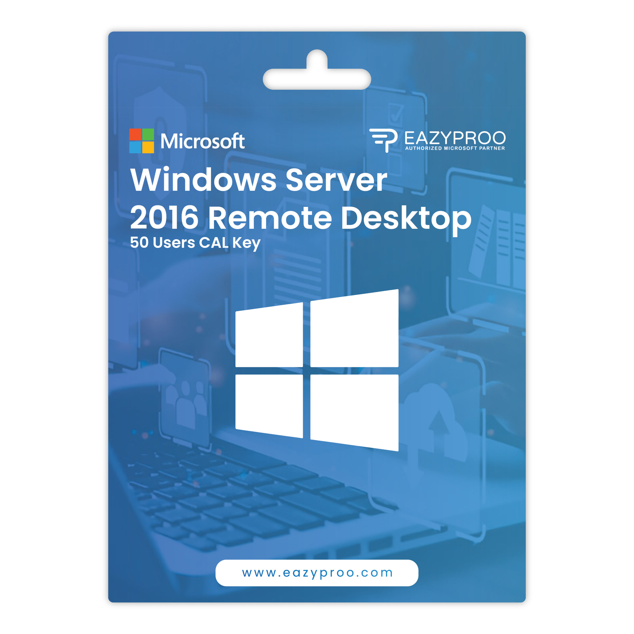 Windows Server 2016 Remote Desktop 50 Users CAL Key
