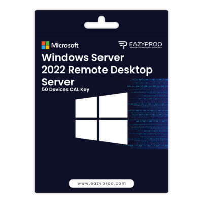 Windows Server 2022 Remote Desktop 50 Devices CAL Key