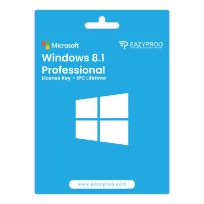 Windows 8.1 Pro License Key – 1PC Lifetime