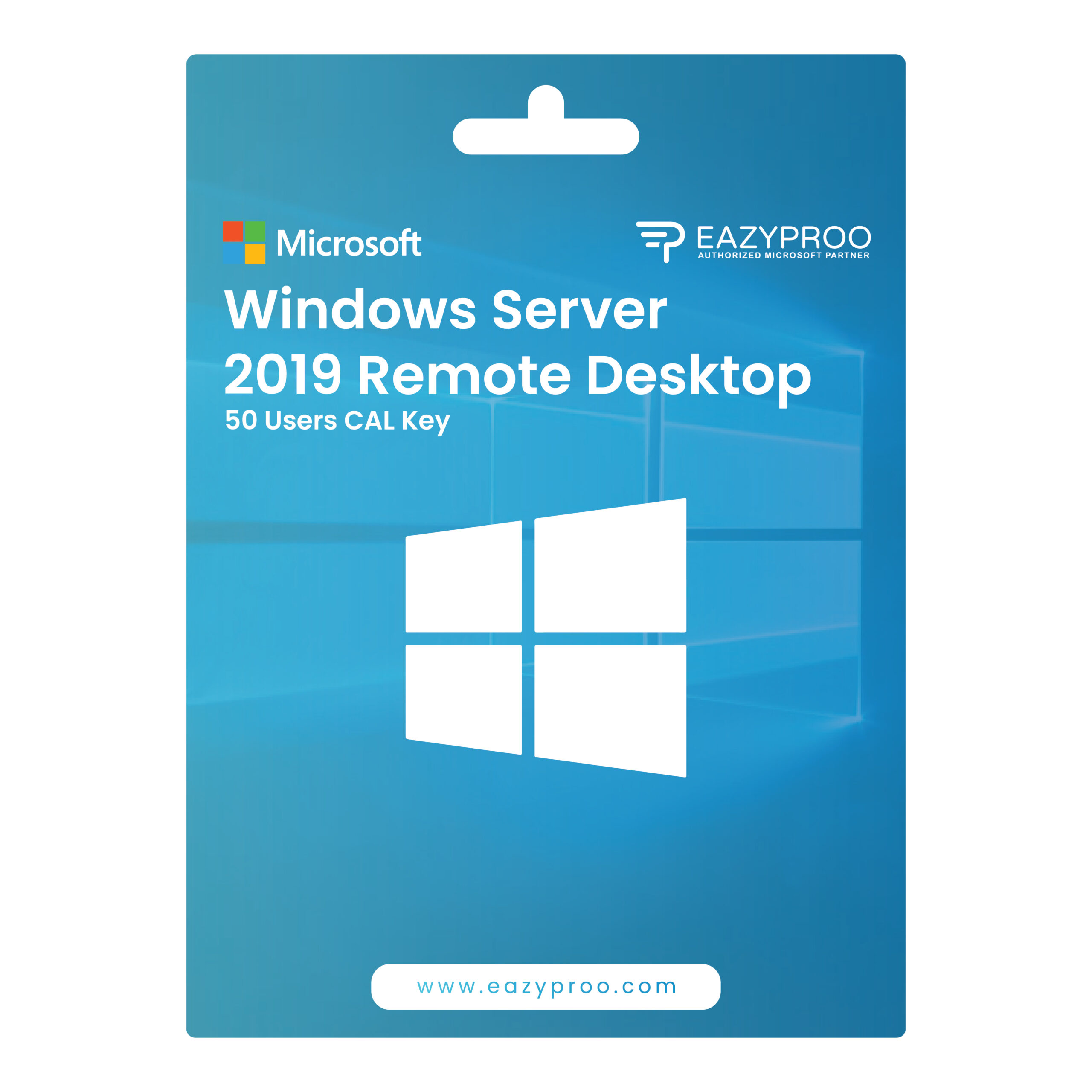 Windows Server 2019 Remote Desktop 50 Users CAL Key